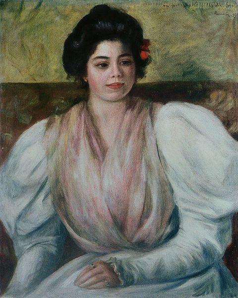 Pierre-Auguste Renoir Christine Lerolle oil painting image